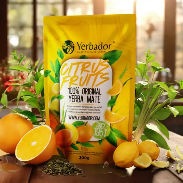 YERBA MATE YERBADOR – OWOCE CYTRUSOWE